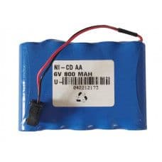 6V 800mAh AA Ni-Cd High Quality Rechargeable Battery with SM 2P Plug For Toys/Cordless Phones - View 1