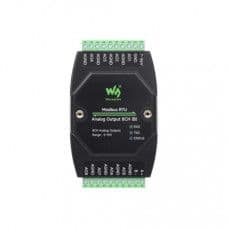Waveshare Industrial 8-Ch Analog Output Module, 12-bit DA Conversion, Supports 8-ch Simultaneous Voltage Output DC 7~36V Wide Voltage Power Supply - View 1