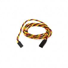 SafeConnect Twisted 100cm 22AWG Servo Lead Extention JR with Hook-1Piece. - View 1