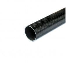 3K Roll-wrapped Carbon Fibre Tube (Hollow) 10mm(OD) x 8mm(ID) x 500mm(L) - View 1