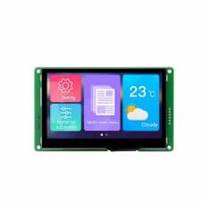 DWIN DMG48270C043_05WTC 4.3 Inch 480272 TTL/RS232 HMI LCD Display Capacitive Touch 8MB Flash Buzzer SD interface - View 1