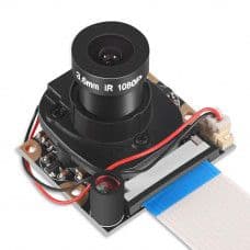 OV5647 5MP 1080P IR-Cut Camera for Raspberry Pi 3/4 with Automatic Day Night Mode - View 1