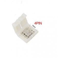 LED Connector 4pin 10mm - Pack of 2 - View 1
