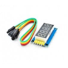 0.4 Inch 4-Bit LED Digital Tube Display Module with Pin 74HC595 Drive - View 1