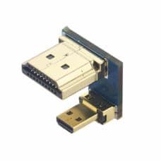 Micro HDMI Male to HDMI Male Adapter - View 1