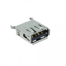 Amphenol USB Connector, USB Type A, USB 2.0, Receptacle, 4 Ways, PCB Mount - View 1
