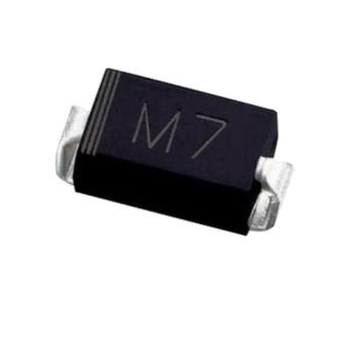 M7 Diode DO214AC(G) hottech SMD 1A 1000V 1N4007 in4007 ETA1144 - View 2
