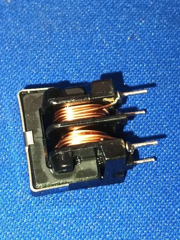 2mH@1kHz PDUUAT98-202MLN Plugin,17x12x17mm PROD Tech 90mΩ Common Mode Filters ETA2471 - View 1