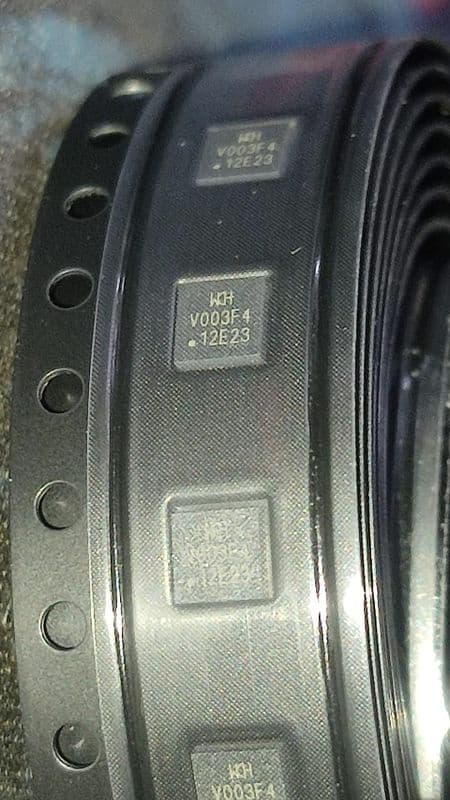 CH32V003F4U6 QFN-20(3X3) WCH RISC-V 48MHz Microcontrollers ETA2584 - View 1