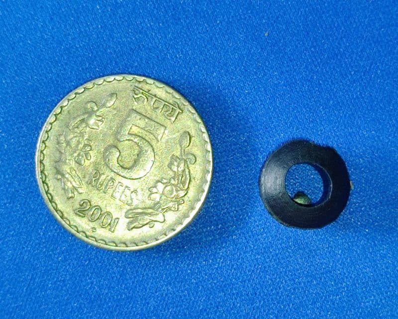 6x13mm 6mm hole grommet plastic gromet rubber KR10 ET8056 - View 2