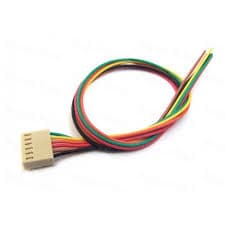 6 Pin RMC Female with wire 15-25cm 2.54MM pitch 6p ET8186 - View 1