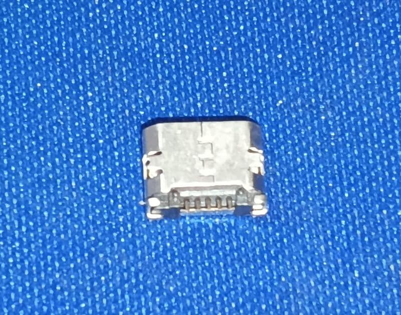 Micro USB 5pin SMD Female Connector Micro B ET8201 - View 3