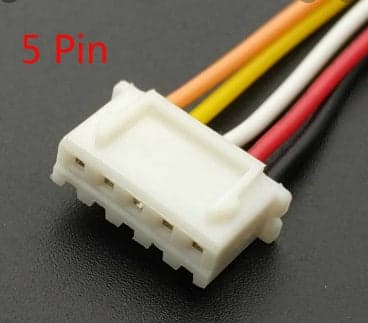 201 5 Pin 2MM PITCH Connector FEMALE ET8422 - View 1