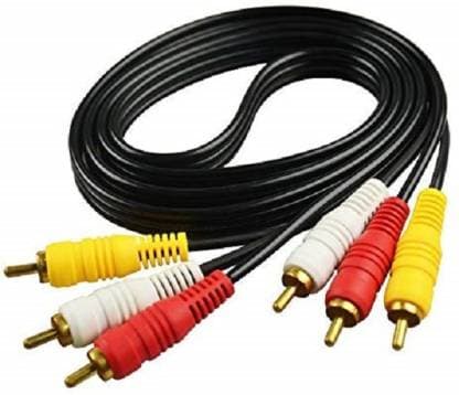 3 Pin RCA Cable Male to Male Cable 1.5m 1.5 m RCA Audio Video Cable ET8552 - View 1