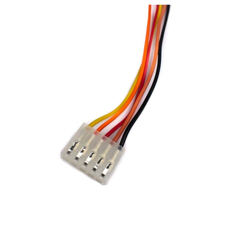 5 Pin CPU FEMALE Connector with wire length 30cm 3.96mm PITCH ET8680 - View 1