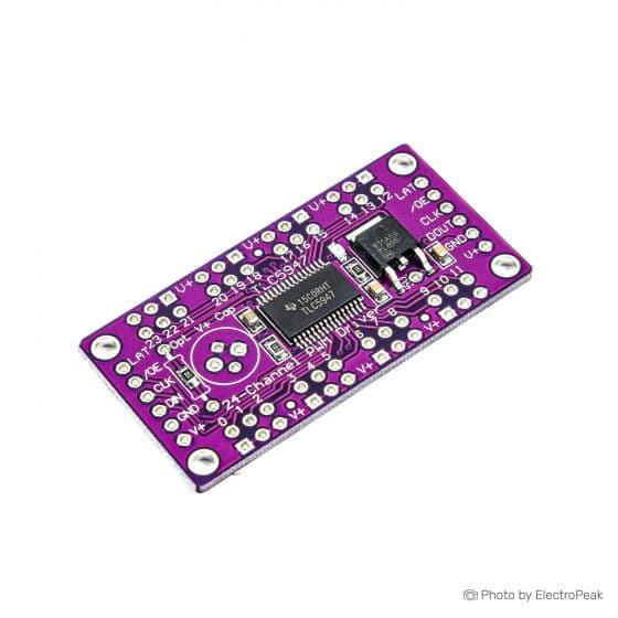 TLC5947 12-Bit 24-Channel PWM LED Driver Module ET5005 - View 1