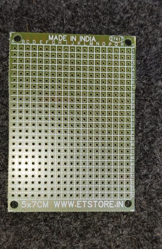 5x7cm size green dotted PCB DOT single side ET5046 - View 2