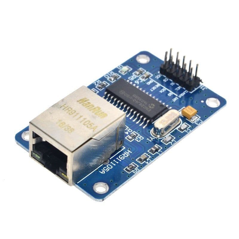 ENC28J60 SPI interface network module Ethernet module (mini version) - View 1
