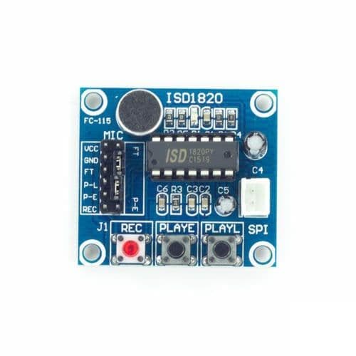 ISD1820 Imported Sound or Voice Board Recorder and Playback Module on Board Microphone ET5245 - View 1