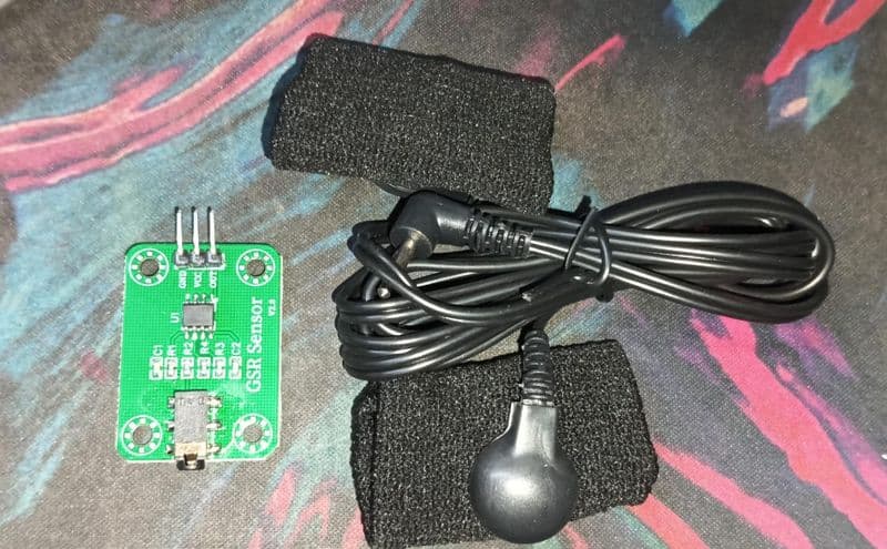 GSR Skin Sensor Module ET5249 - View 1