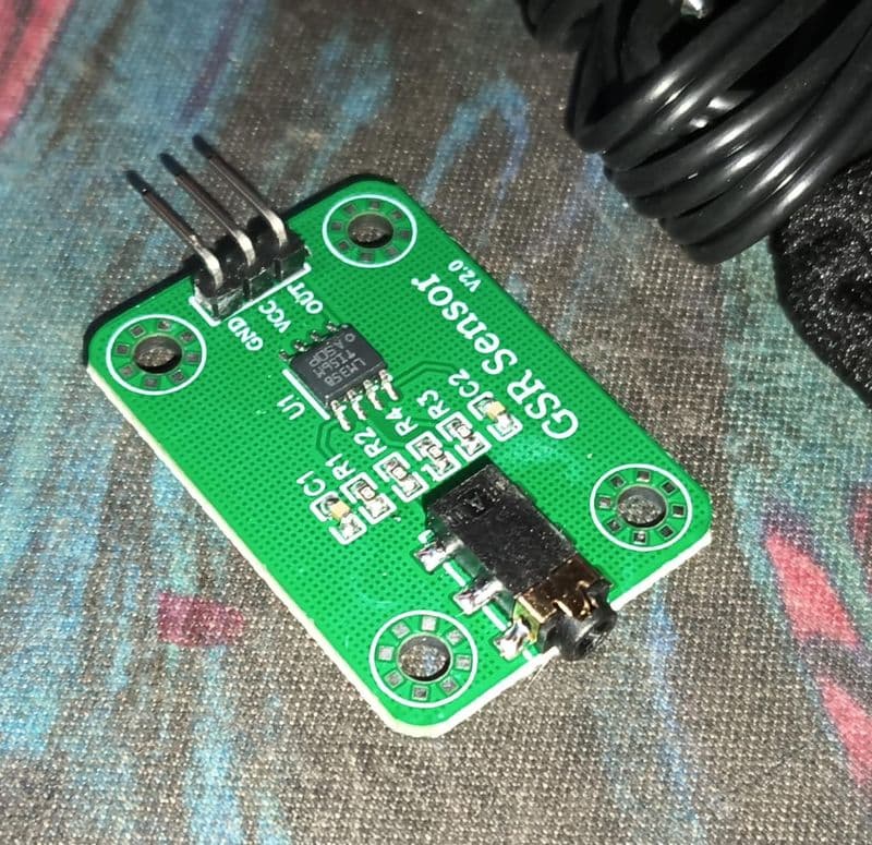 GSR Skin Sensor Module ET5249 - View 2