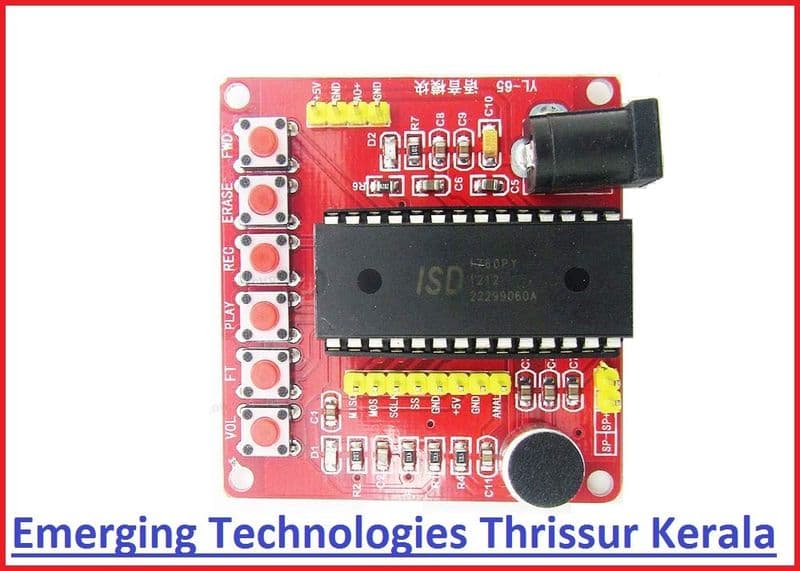 ISD1760 Voice Recording and Playback Module ET5255 - View 1