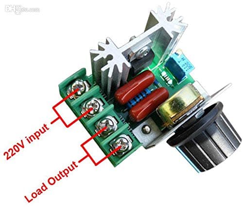 DIMMER AC 50-220V 2000W SCR Triac Electric Voltage Regulator Temperature/Motor Speed Controller Light ET5267 - View 1
