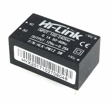 HLK-PM12 HI LINK 12V 3W 0.25A SMPS Module PM12 ET5277 - View 1