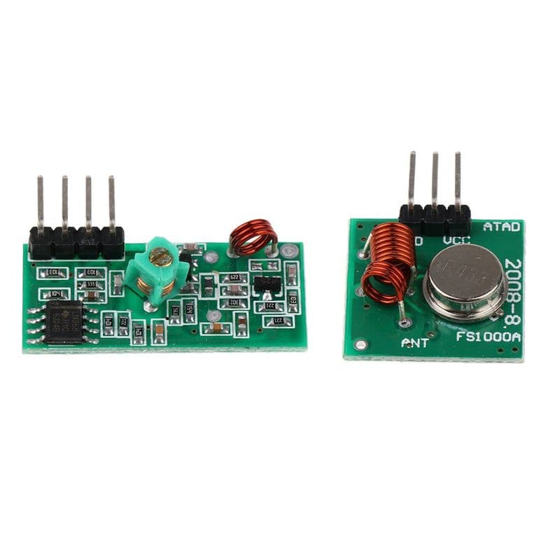 433Mhz Wireless Transmitter and Receiver Module - View 1
