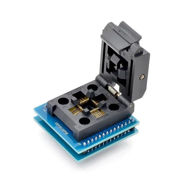 TQFP32 smd to DIP28 adapter ET5301 - View 1
