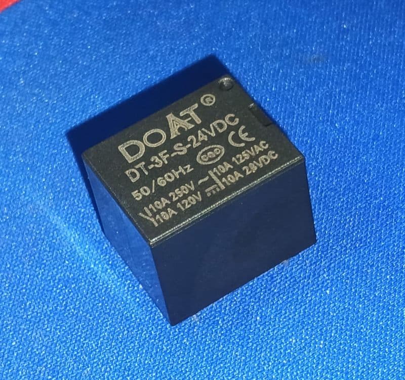 24V RELAY DOAT 10A SPDT DT-3F-S-24VDC ET5311 - View 1