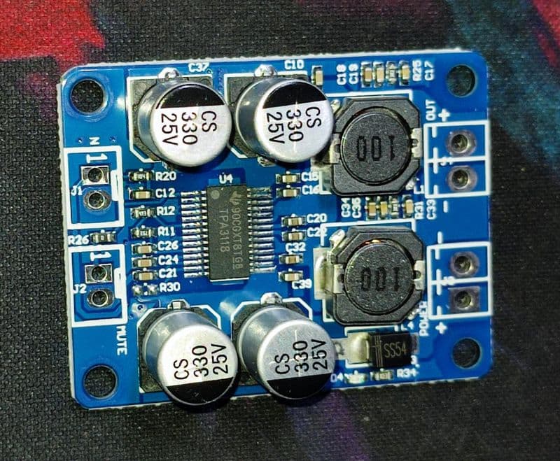 TPA3118 PBTL 60W Mono Digital Audio Amplifier Board ET5405 - View 1