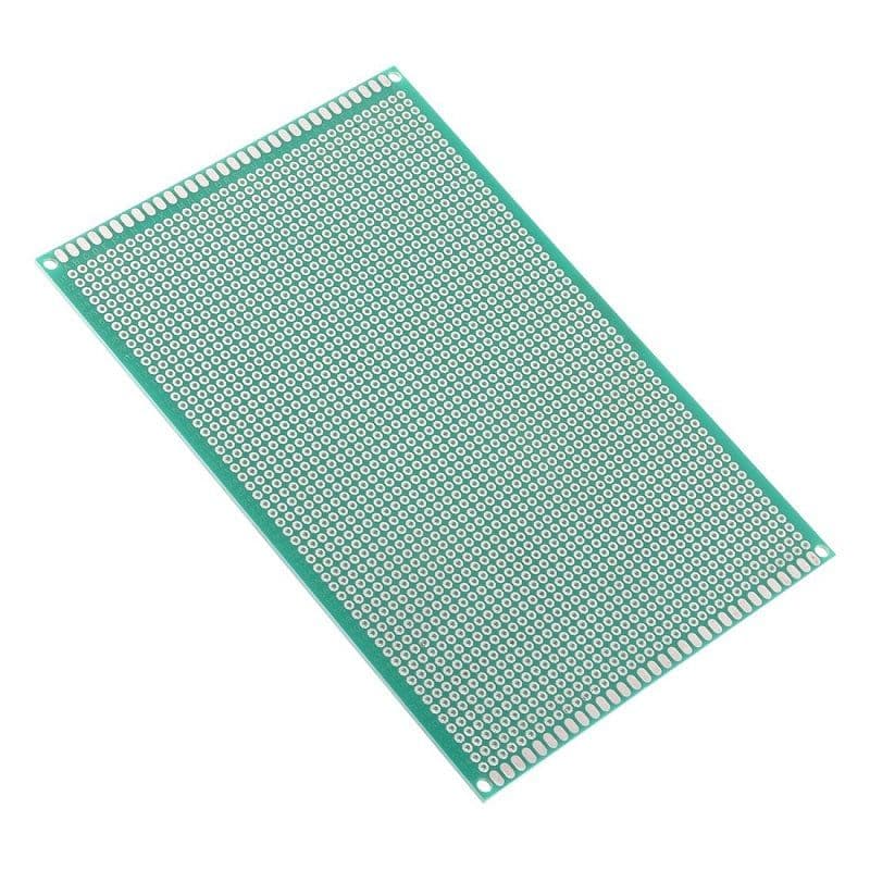 7x9cm size green dotted PCB DOT single side FR4 ET5431 - View 1