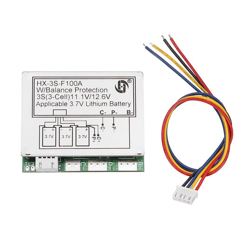 3S 11.1V High Current 100A 3.7V Lithium Battery Protection Board ET5446 - View 1