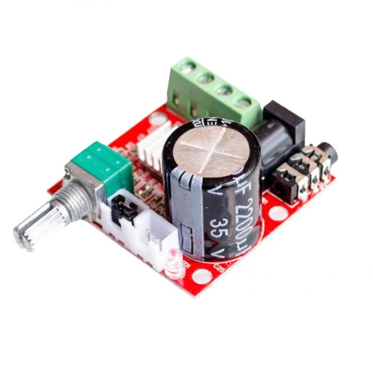 PAM8610 Class D Dual-channel HIFI Audio Amplifier Board 10W+10W ET5555 - View 1