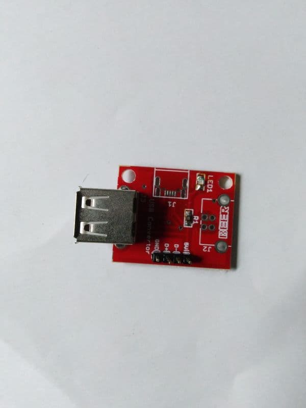FEMALE USB A TYPE BREAKOUT BOARD MODULE ET5615 - View 1