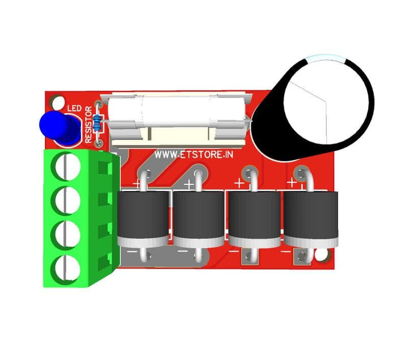 BRIDGE RECTIFIER MODULE 10A 5-18V ET5675 - View 1