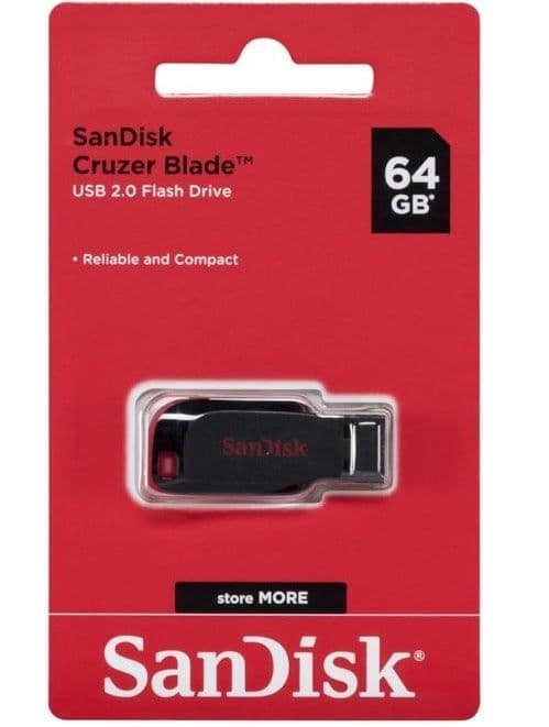 SanDisk Cruzer Blade 64GB original ET5806 - View 1