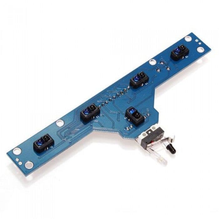 BFD-1000 5 Channel IR Sensor Module WITH CRASH SWITCH line tracking BFD1000 ET5837 - View 1