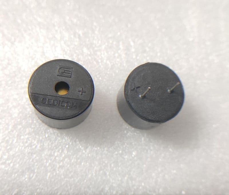 12V Buzzer CC20 Large PCB Continuous CEDICOM 23x18mm ET5894 - View 1