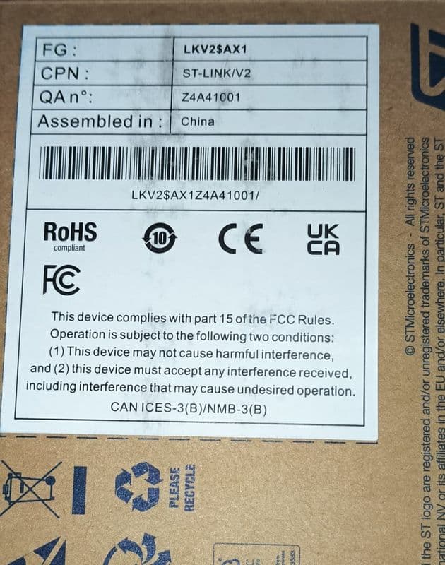 ST Link V2 Programmer original For STM8 and STM32 ET5895 - View 3