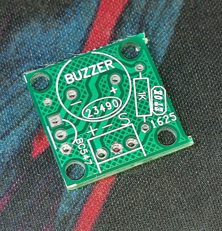 BUZZER MODULE PCB FOR 12MM DIA BUZZER ET5926 - View 1