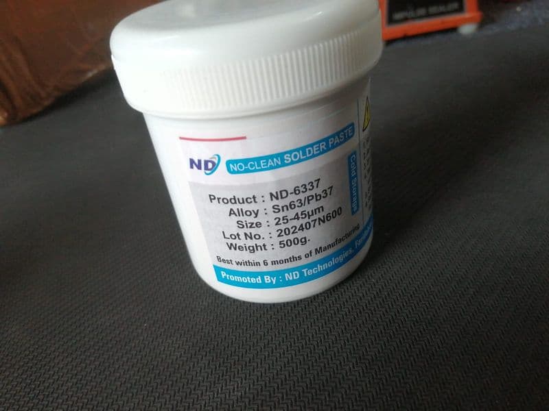 500g Smd Solder paste Lead 63/37 ET10892 - View 1