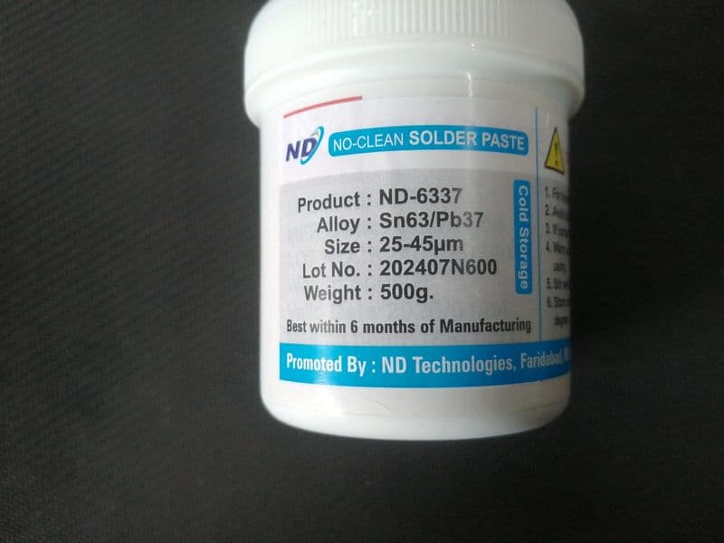500g Smd Solder paste Lead 63/37 ET10892 - View 2