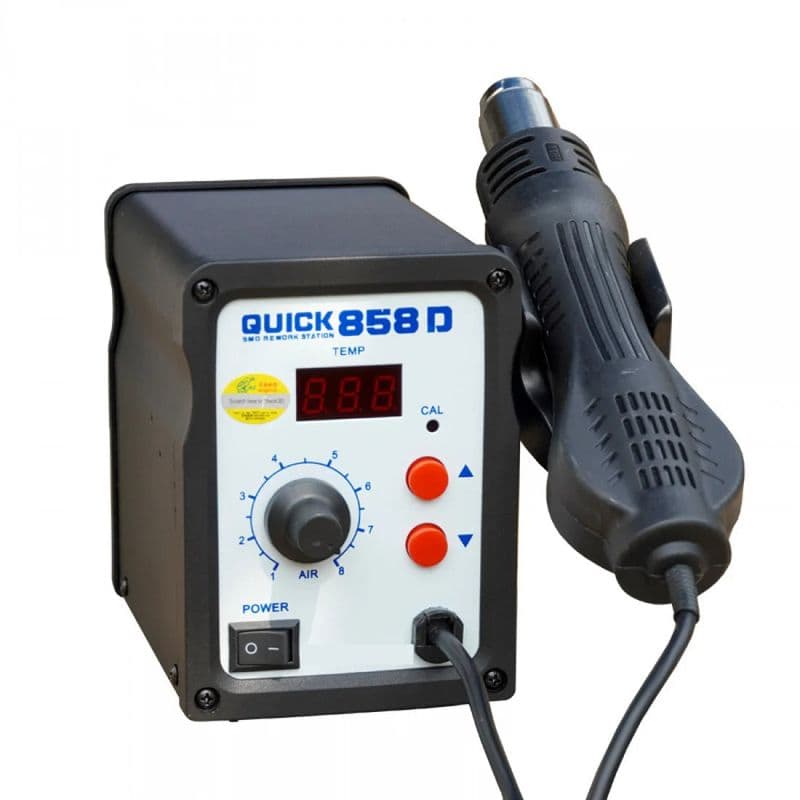 QUICK 858D SMD DIGITAL REWORK STATION WITH CERAMIC HEATER ET10893 - View 1