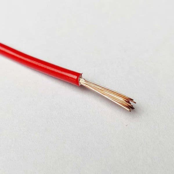 92meter RED MULTI Strand Wire 14/0.0048 Multistrand ET10904 - View 1