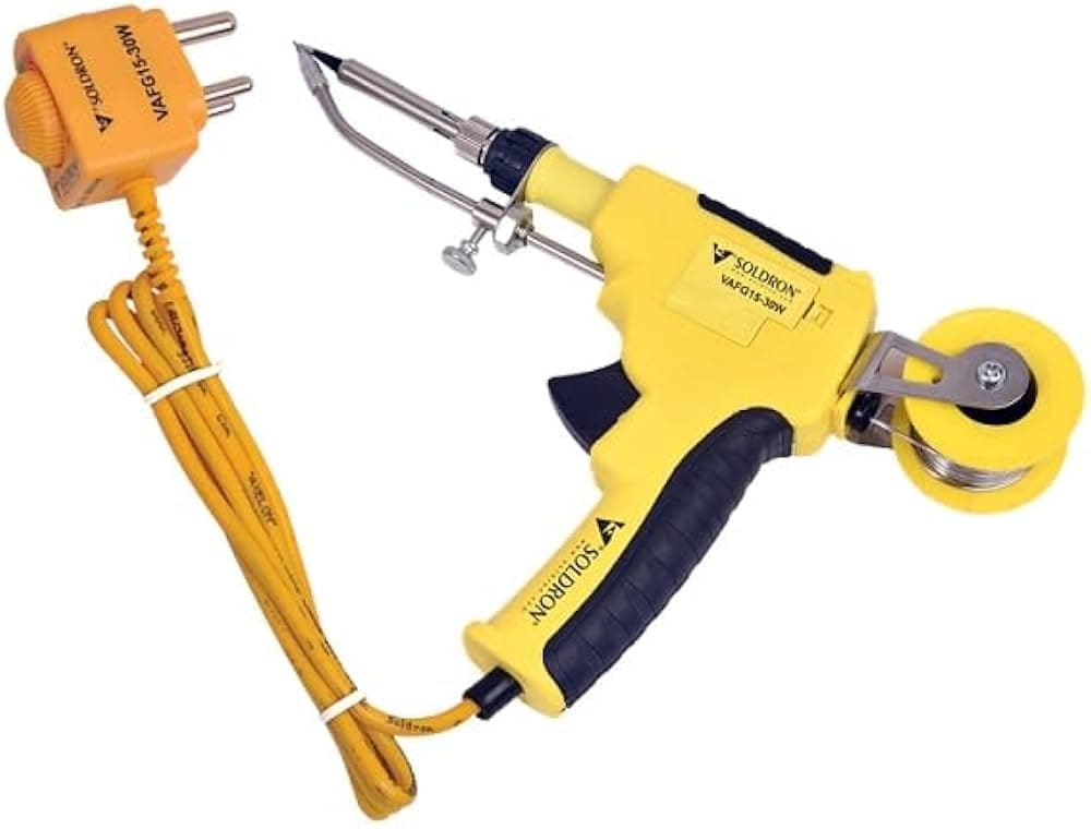 SOLDRON VAFG15-30 30W Variable Wattage Feeder AC Powered Soldering Gun ETD10970 - View 1