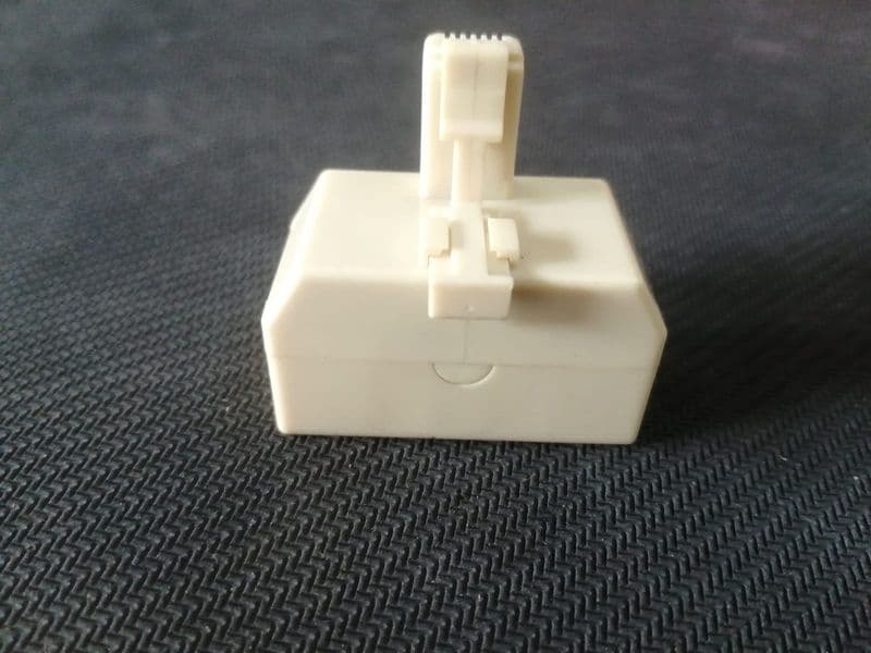 1 Male to 3 Female M/F Telephone Splitter Adapter Cable splitter RJ11 ETD11033 - View 1
