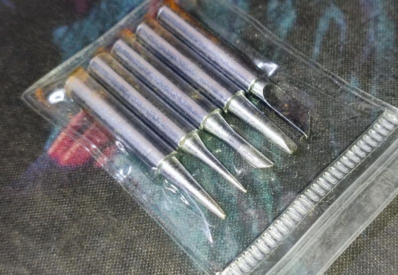Soldering iron bit set for 60W adjustable iron ETD11093 - View 1