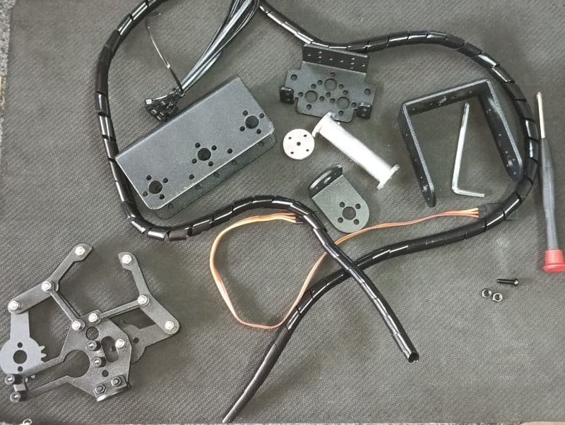 6 DOF MG995 PICK AND PLACE ARM Kit DIY UNASSEMBLED ET11131 - View 1